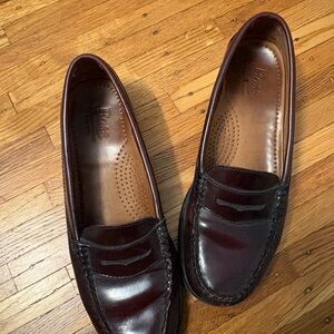 G.H. Bass & Co. Women's Burgundy Penny Loafers
